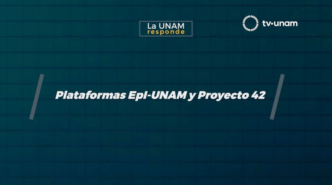 Plataformas EpI-PUMA y Proyecto 42. La UNAM responde 403.